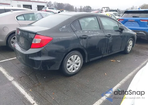 2012 Honda Civic Lx from USA, damaged, VIN 2HGFB2E55CH541390